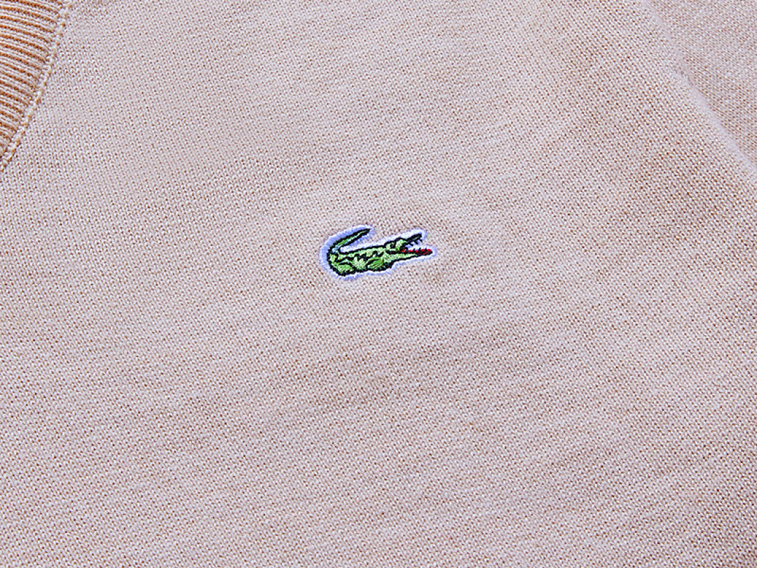 Lacoste Men's Cotton V-Neck Sweater · A532 — תמונה 15