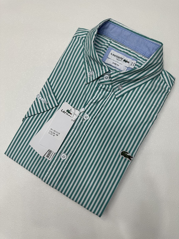Lacoste Regular Fit Striped Pinpoint Shirt · A1882 — תמונה 7