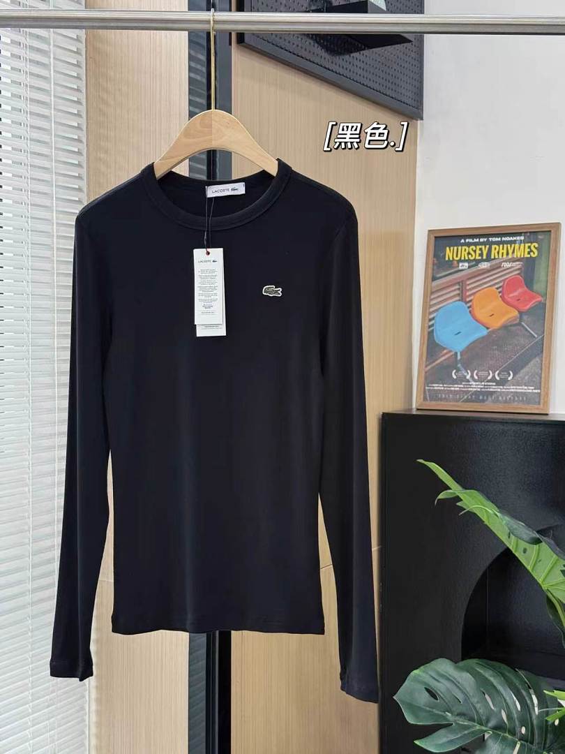 Lacoste Slim Fit Ribbed Cotton T-Shirt · A3366 — תמונה 19