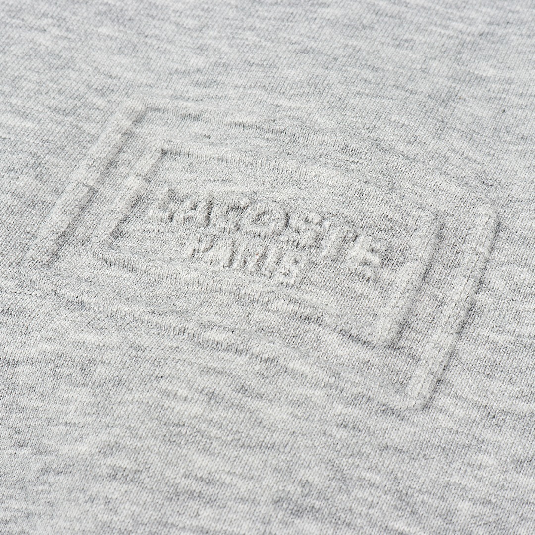 Lacoste High Neck Embossed Zipped Sweatshirt · A3389 — תמונה 11