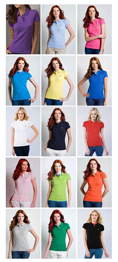 A28 Lacoste women polo shirt — תמונה 3