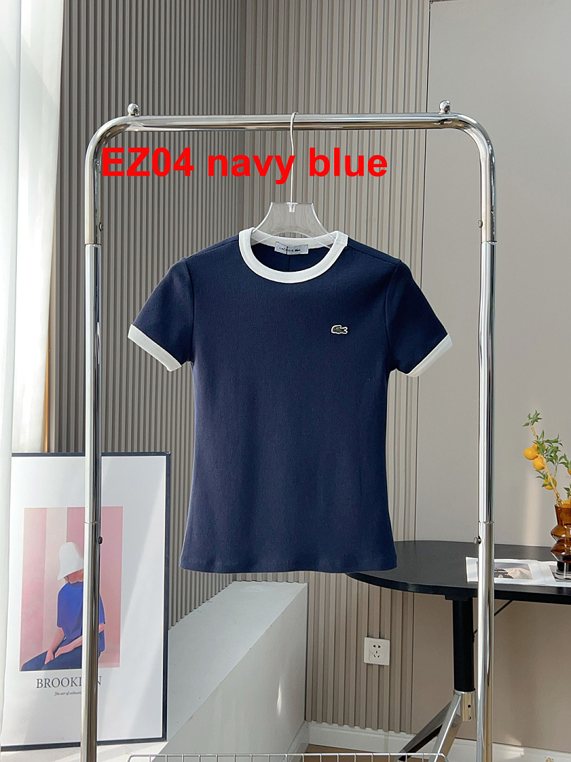 Lacoste Contrast Trim Jersey T-Shirt · A3120 — תמונה 26
