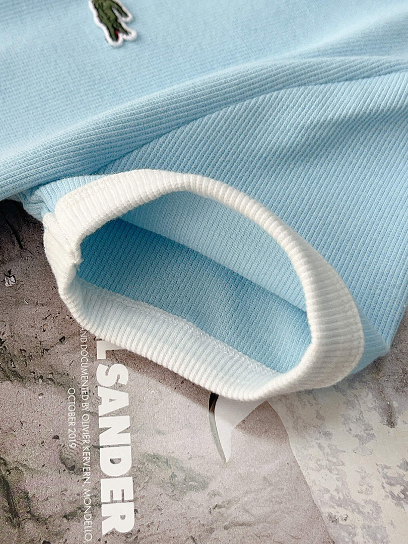 Lacoste Contrast Trim Jersey T-Shirt · A3120 — תמונה 14