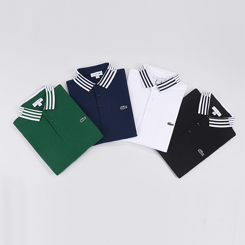 Lacoste Classic Fit Stripe Collar Polo · A1598 — תמונה 46