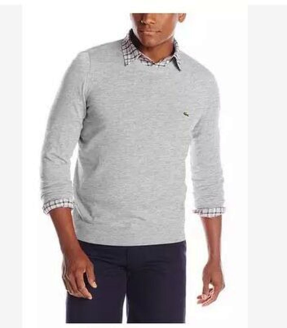 Lacoste Crew Neck Cotton Sweater · A241 — תמונה 8