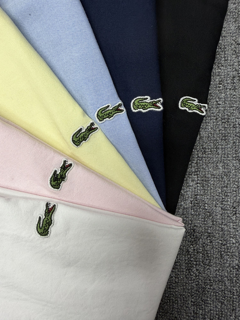 Lacoste Regular Fit Short-Sleeved Oxford Shirt · A1507 — תמונה 27