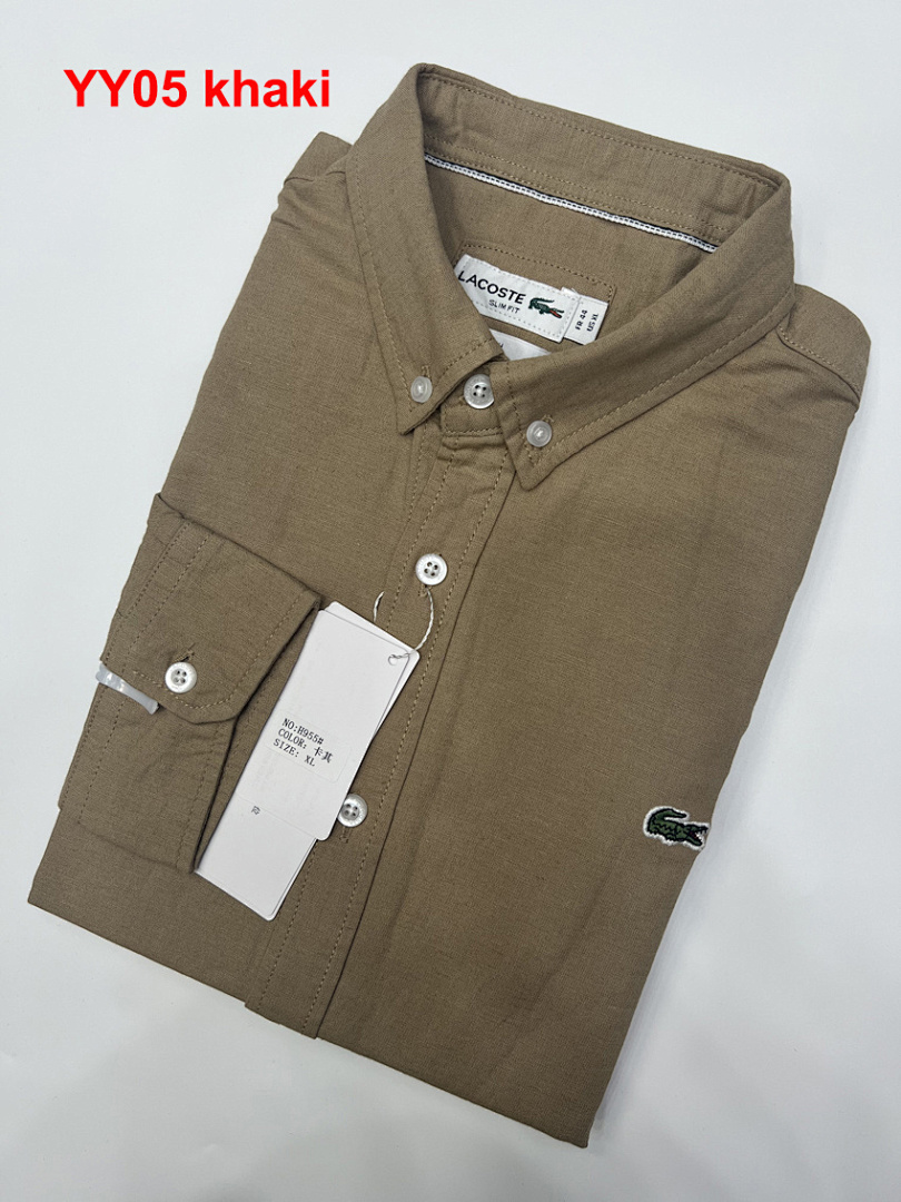 Lacoste Regular Fit Linen Shirt · A2922 — תמונה 5