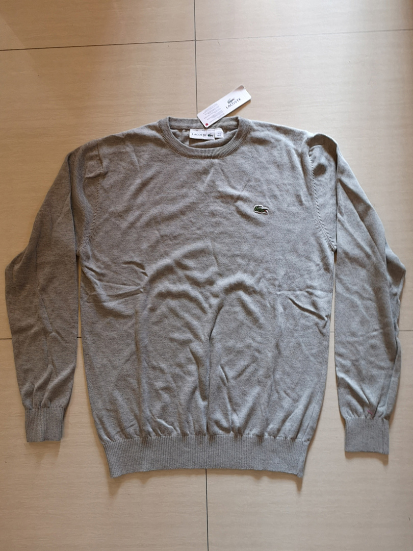 Lacoste Crew Neck Cotton Sweater · A241 — תמונה 13
