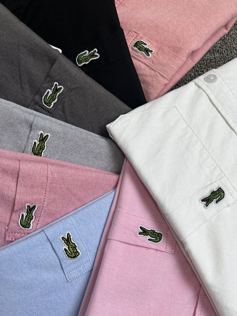 Lacoste Men's Regular Fit Oxford Shirt · A492 — תמונה 13