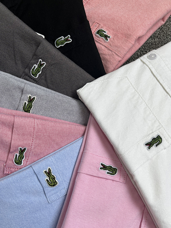 Lacoste Men's Regular Fit Oxford Shirt · A492 — תמונה 14