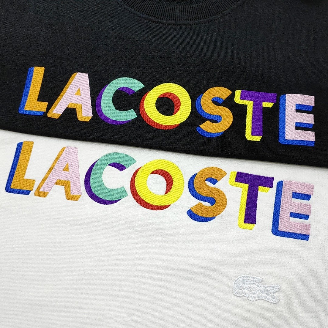 Lacoste Classic Fit Printed Crew Neck · A2093 — תמונה 23