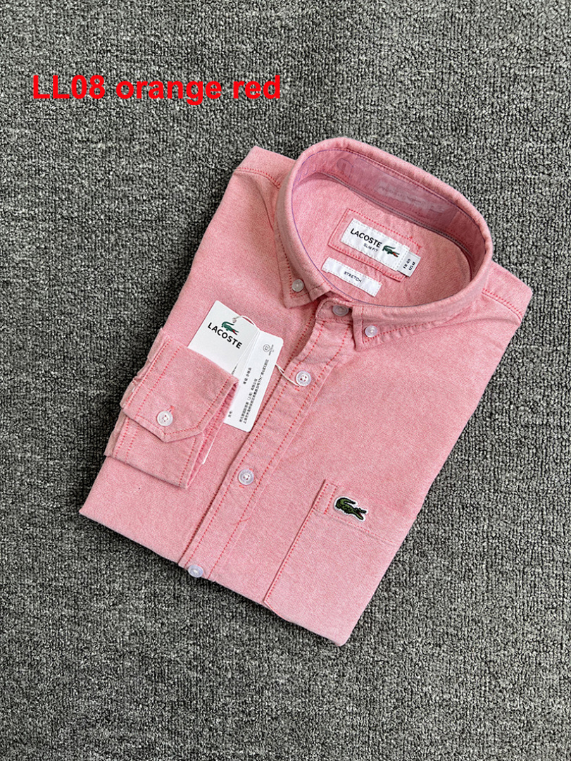 Lacoste Men's Regular Fit Oxford Shirt · A492 — תמונה 6