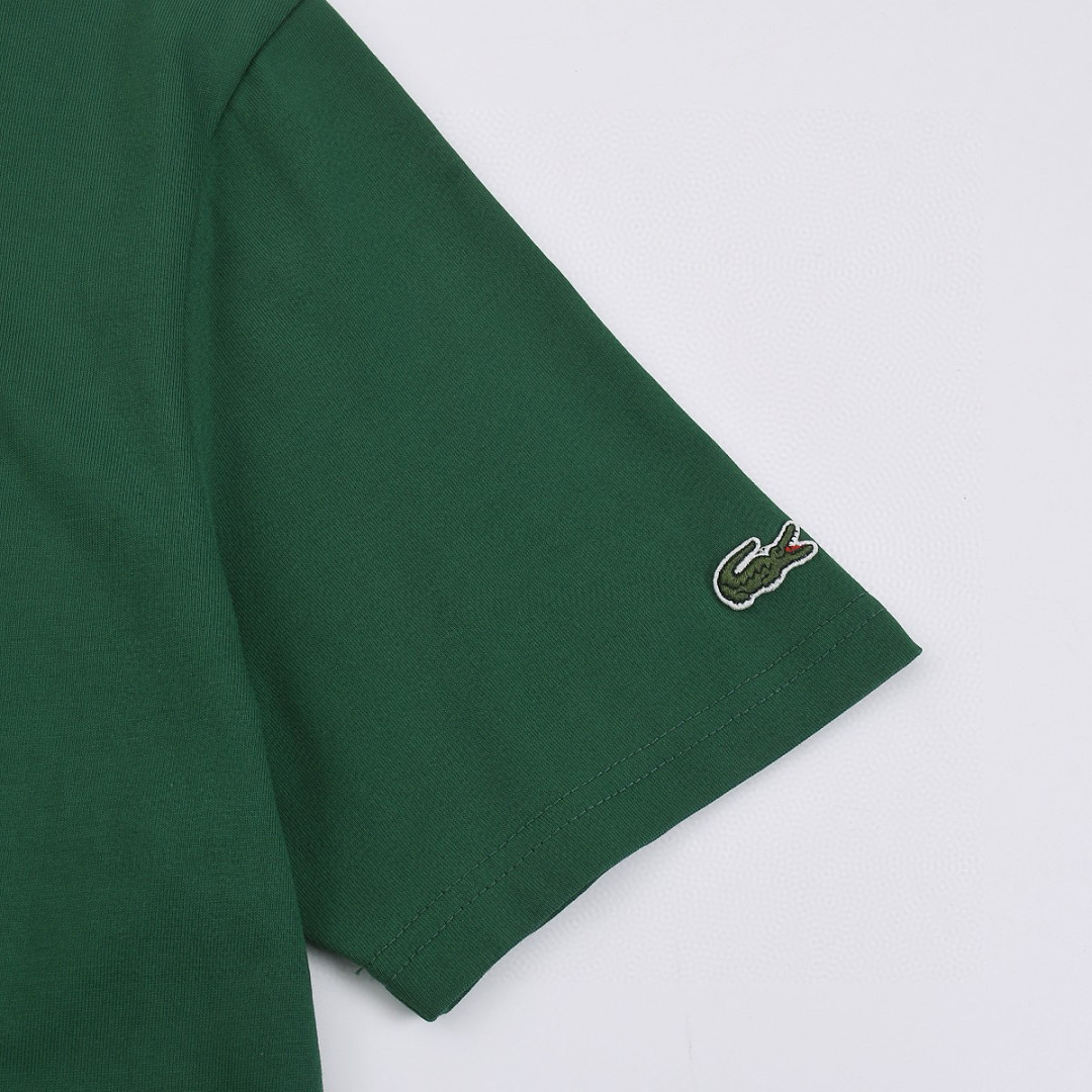 Lacoste Stripe Neck T-Shirt · A3050 — תמונה 51