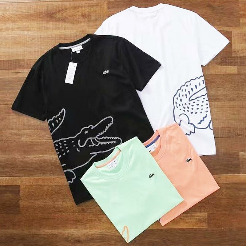Lacoste Signature Print Cotton T-shirt · A2305 — תמונה 33