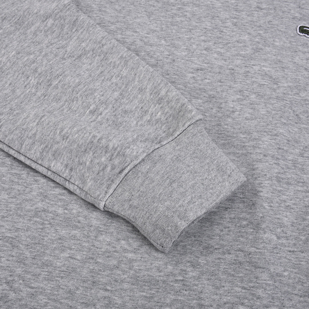 Lacoste Embossed Fleece Sweatshirt · A3306 — תמונה 9