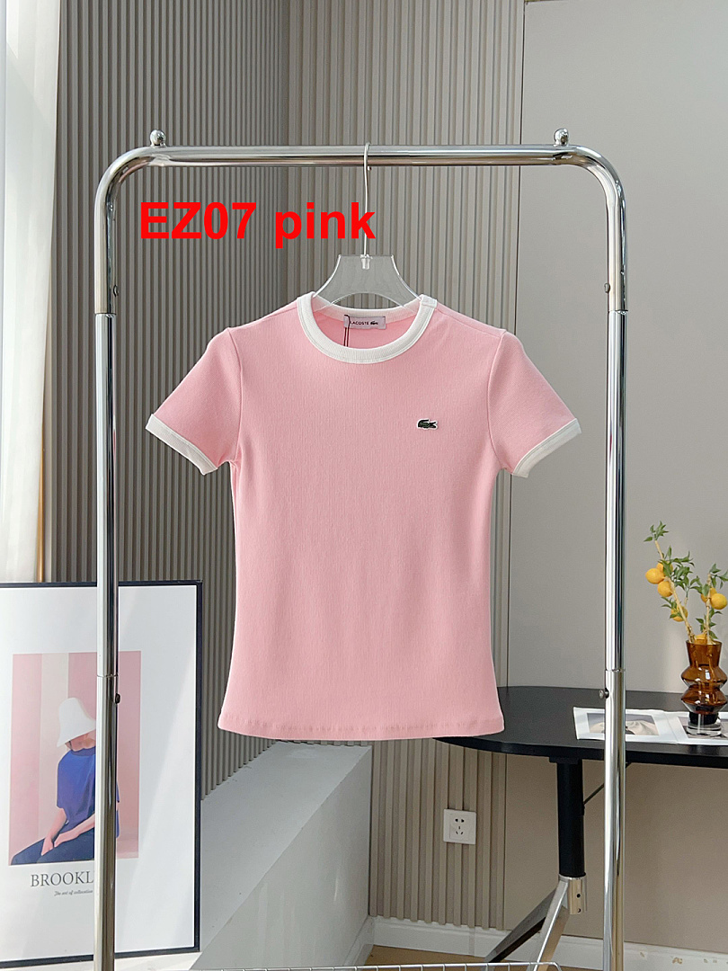 Lacoste Contrast Trim Jersey T-Shirt · A3120 — תמונה 23