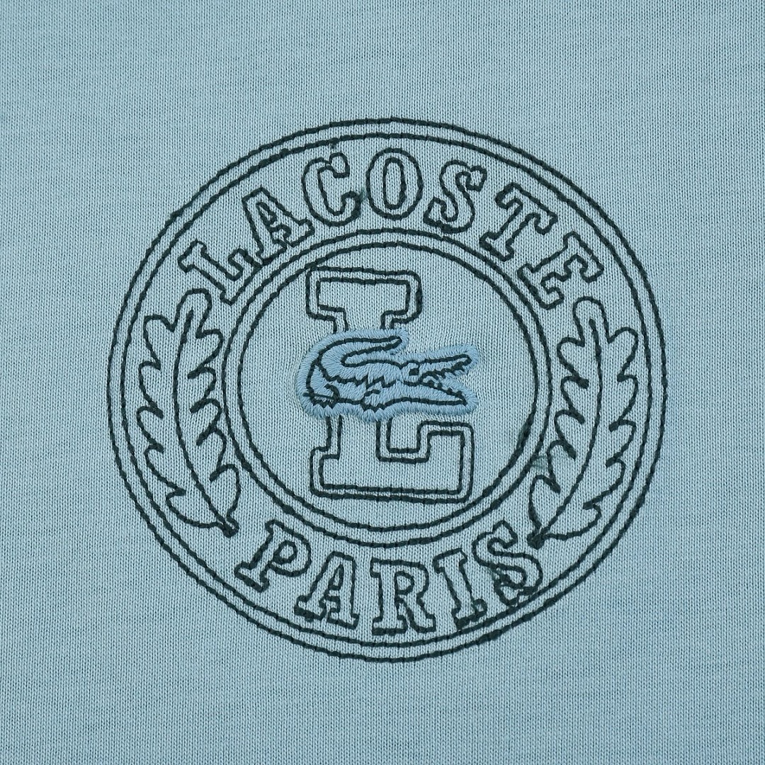Lacoste Stripe Neck T-Shirt · A3050 — תמונה 66