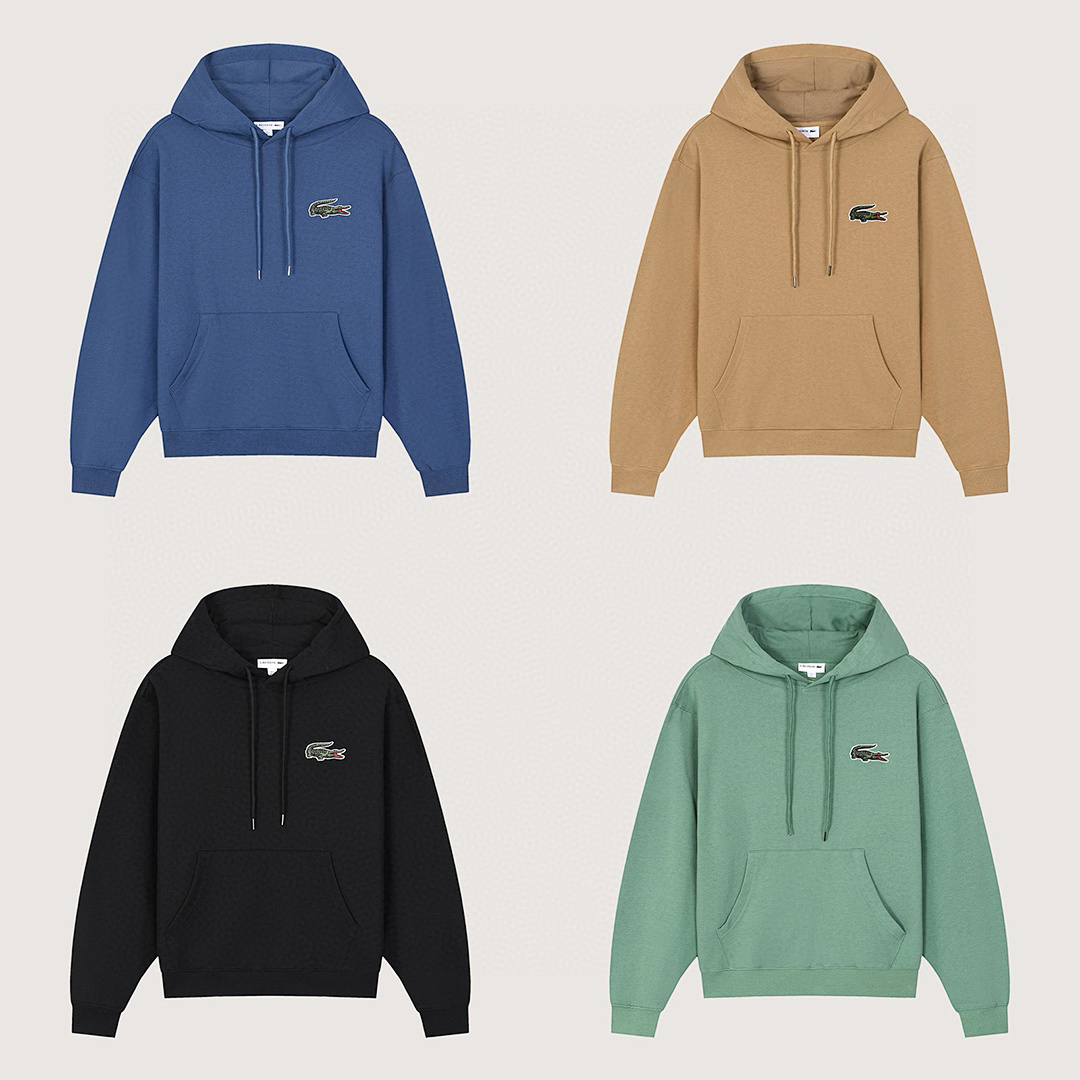 Lacoste Oversized Fleece Hoodie · A2644 — תמונה 48