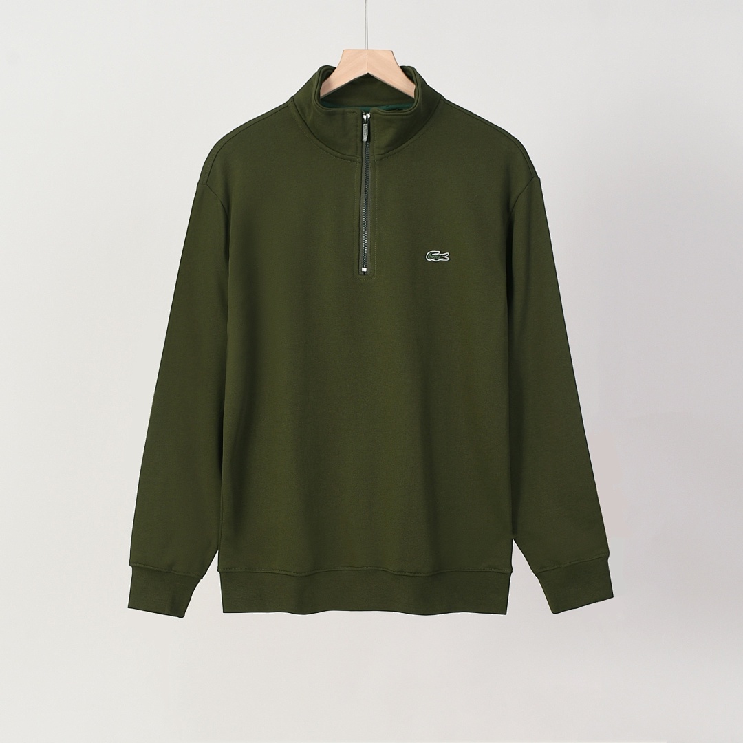 Lacoste Zip-Up High-Neck Sweatshirt · A2818 — תמונה 15
