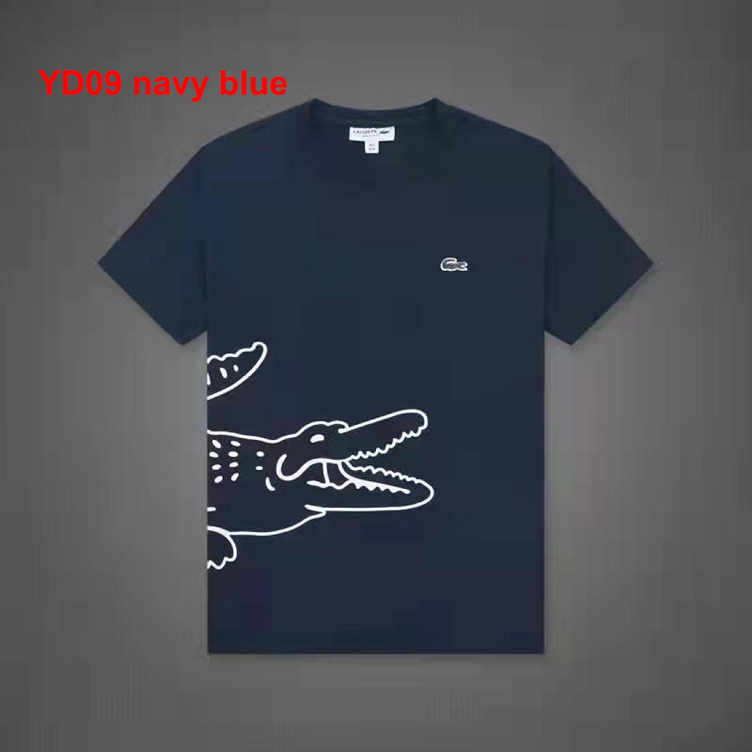 Lacoste Crew Neck Crocodile Print Cotton · A1193 — תמונה 5