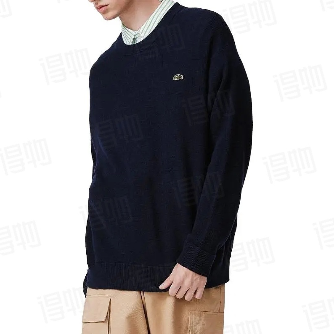Lacoste Men's Crew Neck Cotton Sweater · A3472 — תמונה 18