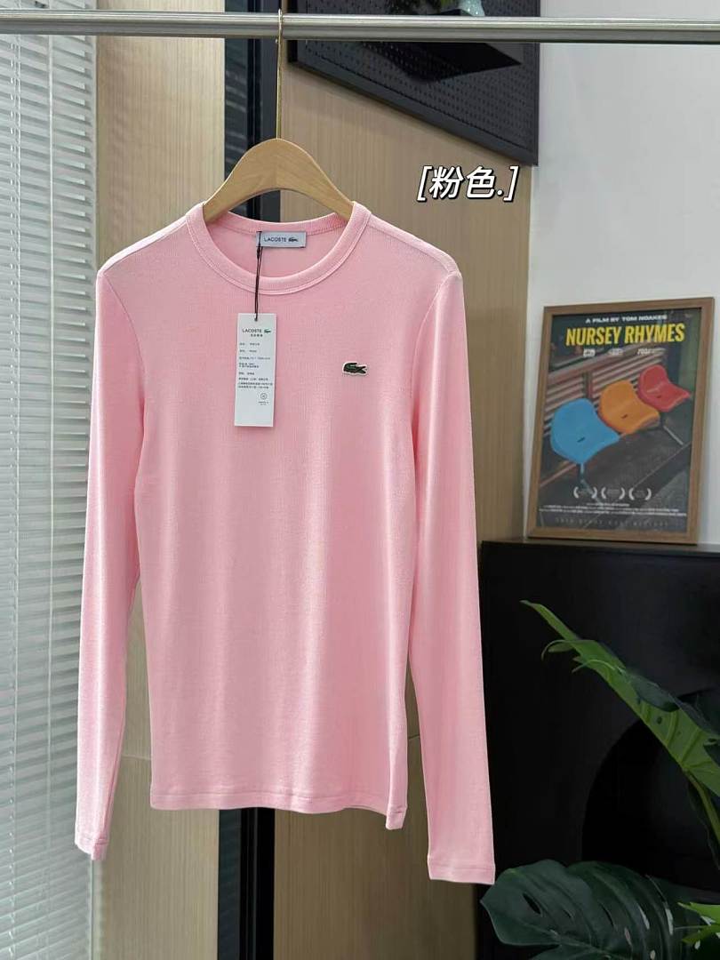 Lacoste Slim Fit Ribbed Cotton T-Shirt · A3366 — תמונה 18