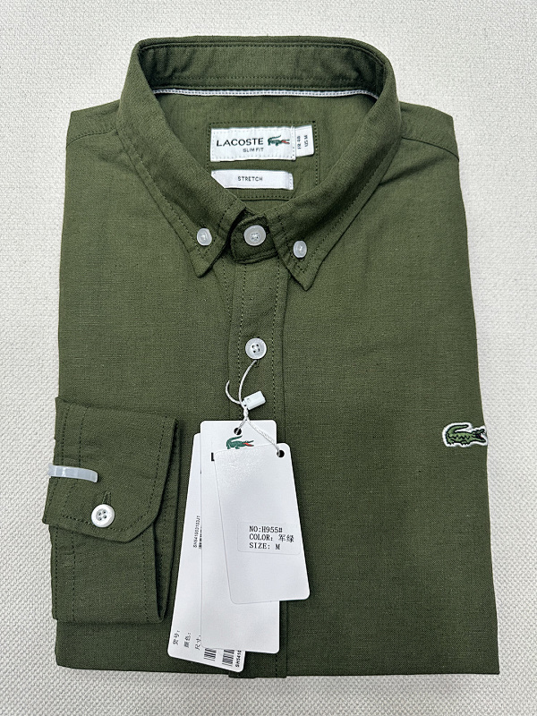 Lacoste Regular Fit Oxford Shirt · A2253 — תמונה 15