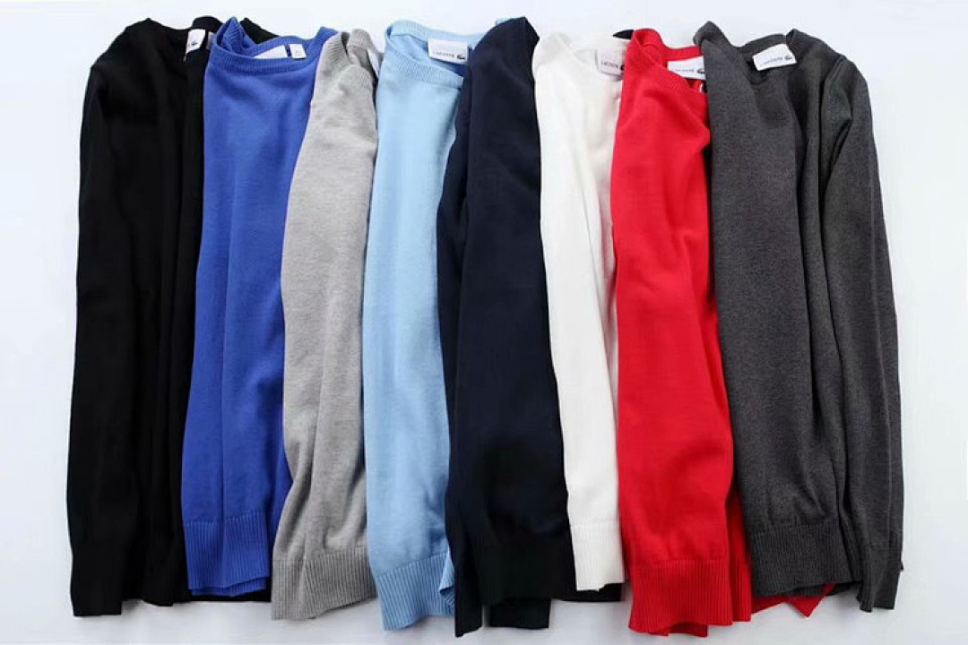 Lacoste Crew Neck Cotton Sweater · A241 — תמונה 22