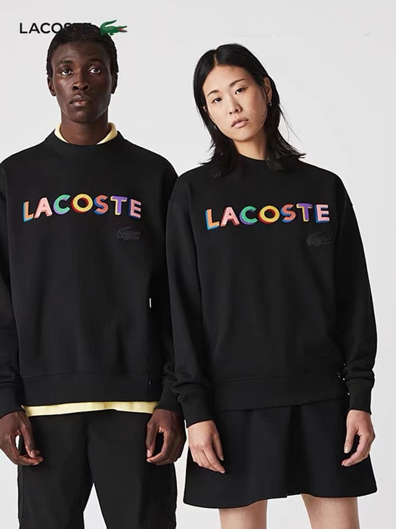 Lacoste Classic Fit Printed Crew Neck · A2093 — תמונה 4