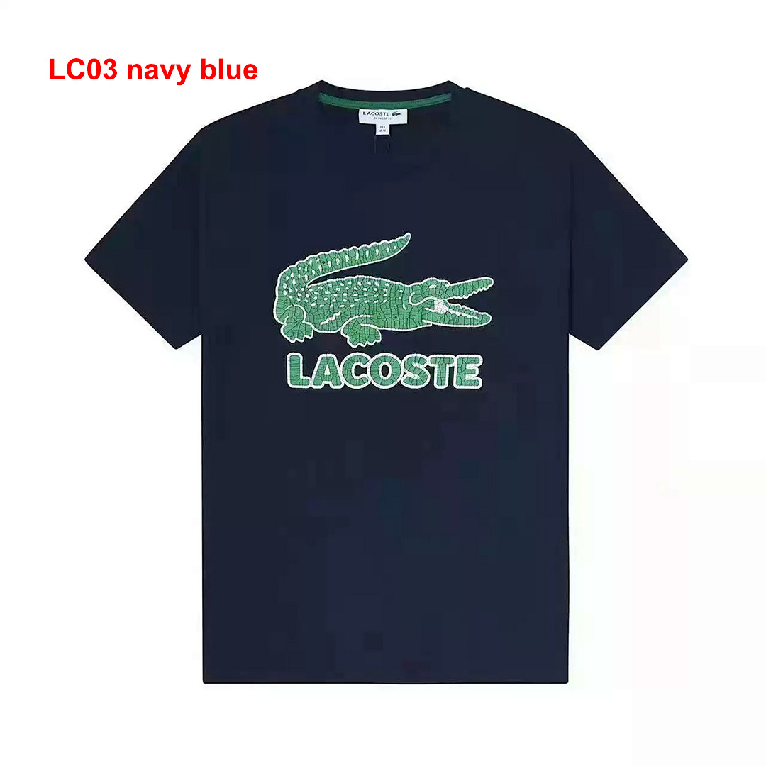 Lacoste Signature Print Cotton T-shirt · A2305 — תמונה 23
