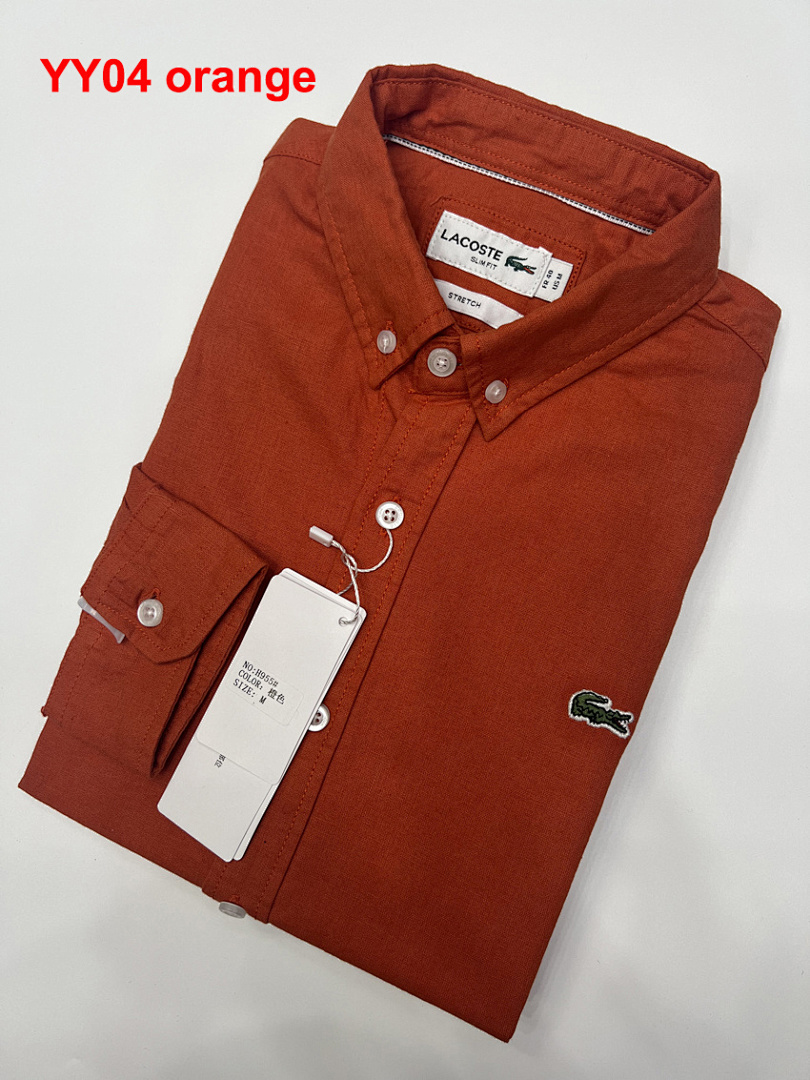 Lacoste Regular Fit Linen Shirt · A2922 — תמונה 6
