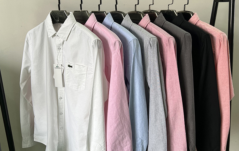 Lacoste Men's Regular Fit Oxford Shirt · A492 — תמונה 18