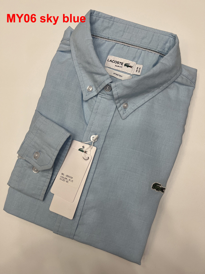 Lacoste Regular Fit Oxford Shirt · A2253 — תמונה 2