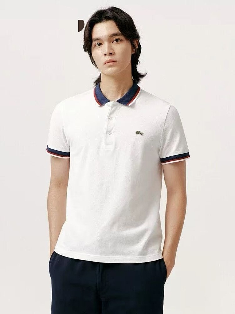 Lacoste Regular Fit Contrast Collar Polo · A2983 — תמונה 90