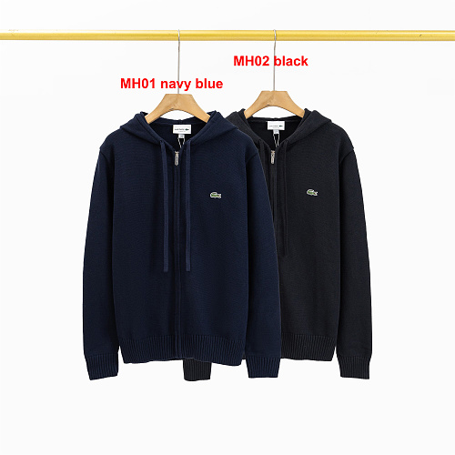Lacoste Zip-Up Piqué Hoodie · A3473