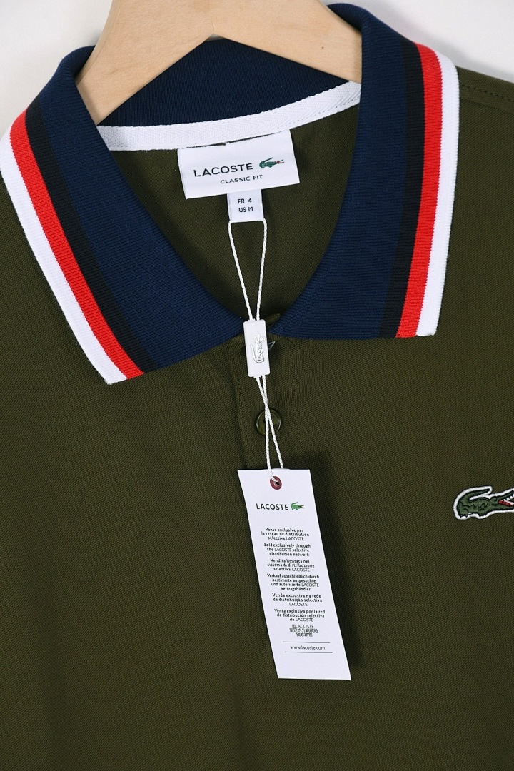 Lacoste Regular Fit Contrast Collar Polo · A2983 — תמונה 75