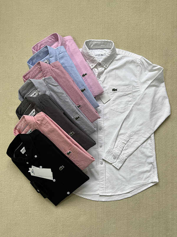 Lacoste Men's Regular Fit Oxford Shirt · A492