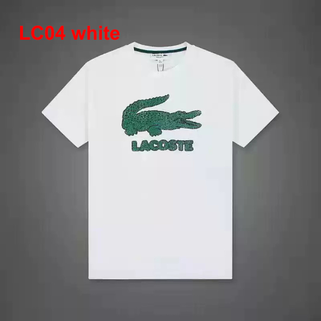 Lacoste Signature Print Cotton T-shirt · A2305 — תמונה 22