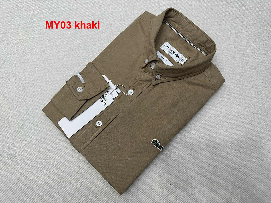 Lacoste Regular Fit Oxford Shirt · A2253 — תמונה 7