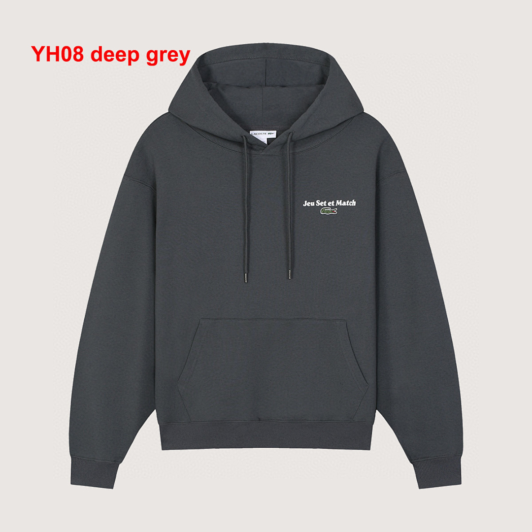 Lacoste Oversized Fleece Hoodie · A2644 — תמונה 7
