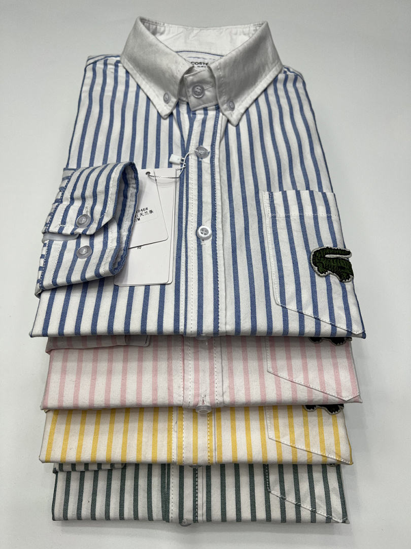 Lacoste Regular Fit Striped Oxford Shirt · A2310 — תמונה 28