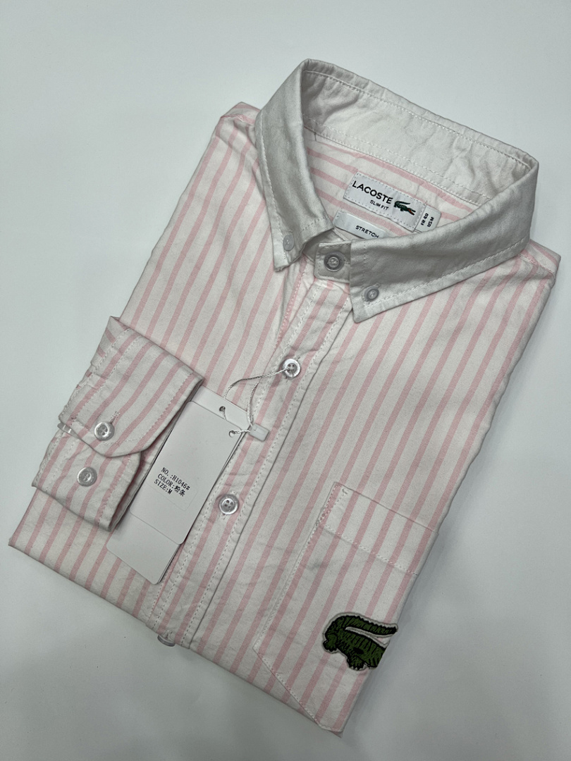 Lacoste Regular Fit Striped Oxford Shirt · A2310 — תמונה 20