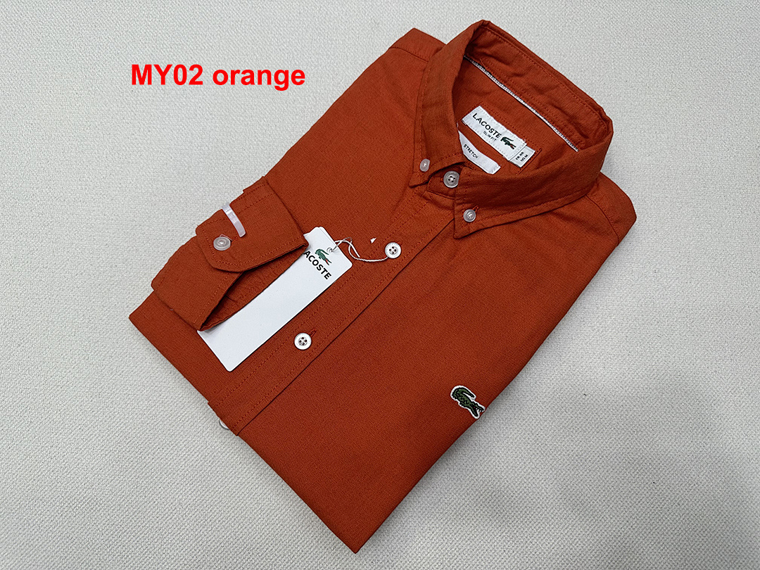Lacoste Regular Fit Oxford Shirt · A2253 — תמונה 8