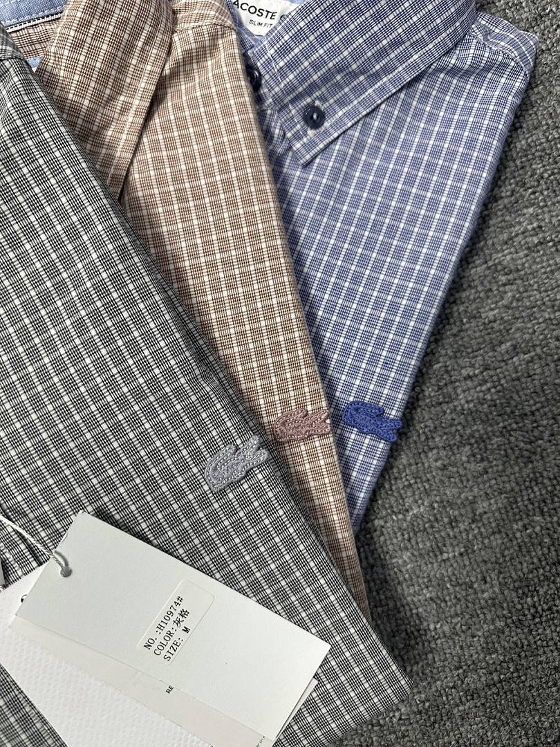 Lacoste — חולצה מכופתרת · A3039 — תמונה 7