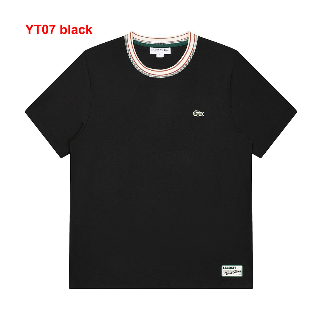 Lacoste Stripe Neck T-Shirt · A3050 — תמונה 21