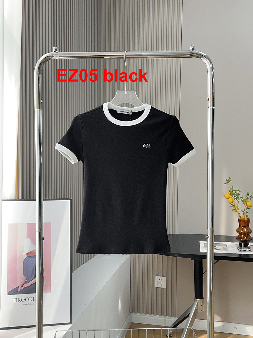 Lacoste Contrast Trim Jersey T-Shirt · A3120 — תמונה 25