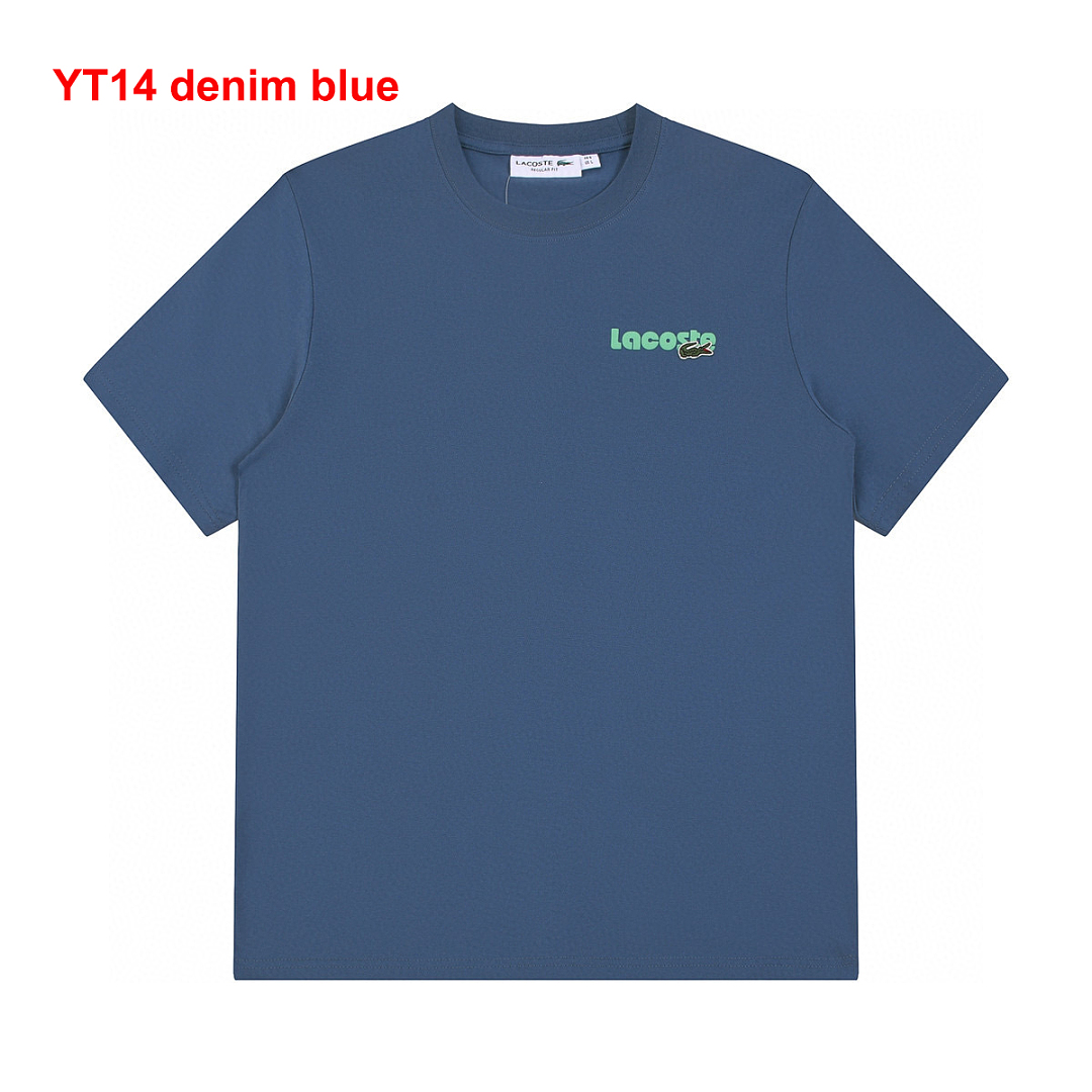 Lacoste Stripe Neck T-Shirt · A3050 — תמונה 14