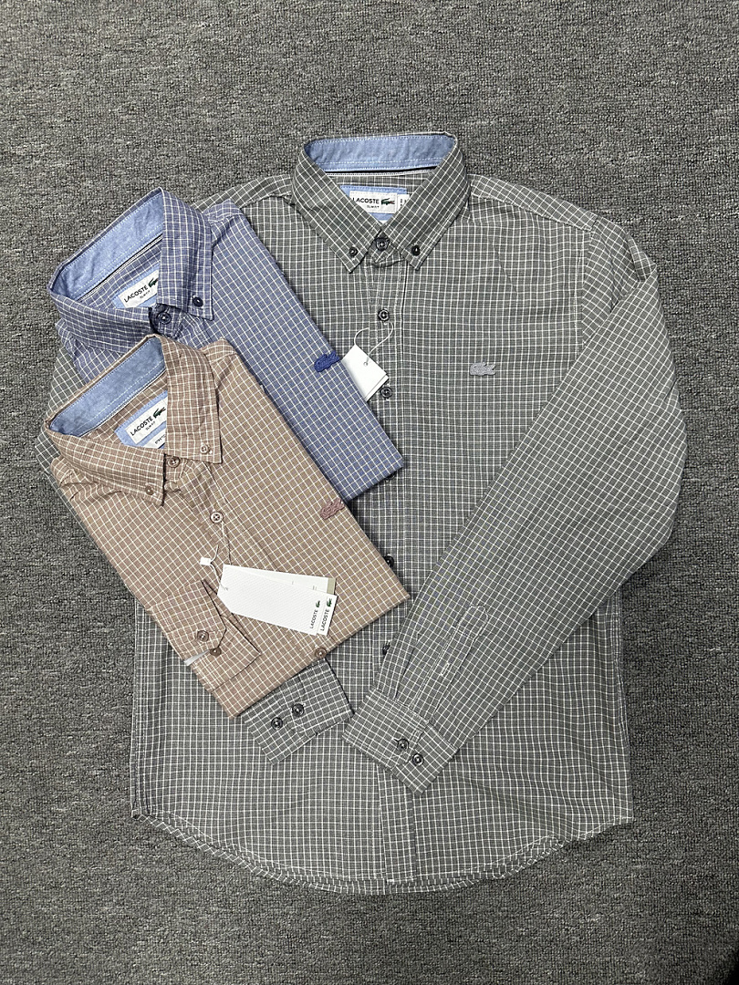 Lacoste — חולצה מכופתרת · A3039