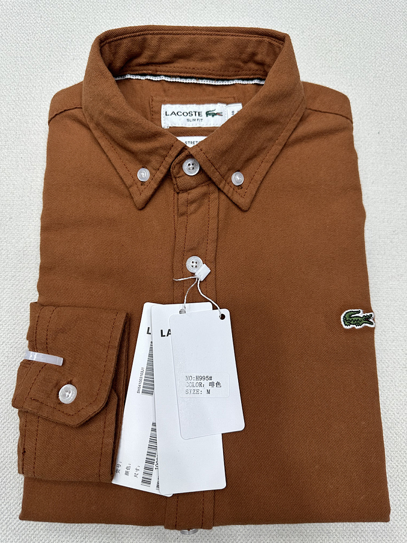 Lacoste — חולצה מכופתרת · A1793 — תמונה 24