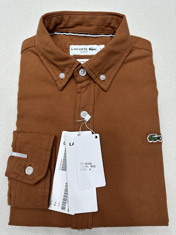 Lacoste — חולצה מכופתרת · A1793 — תמונה 25
